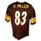 Heath Miller Autographed Pittsburgh Steelers Black Throwback Jersey by