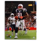 Randy Moss New England Patriots Autographed 8" x 10" Photograph (Unframed) by