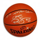 Ralph Sampson Autographed Official NBA Basketball Inscribed "1985-86 Western Conf... by