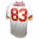 Ricky Sanders Washington Redskins Autographed Custom Throwback NFL Football Jersey... by