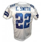 Emmitt Smith Autographed Dallas Cowboys Reebok Authentic NFL Football Jersey (White) by