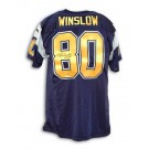 Kellen Winslow Autographed San Diego Chargers Navy Blue Throwback Jersey by