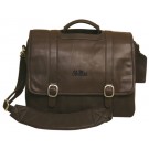 NCAA Mississippi (Ole Miss) Rebels Willow Rock Leather Computer Briefcase by