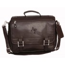 NCAA Air Force Academy Falcons Copper Canyon Expandable Leather Briefcase by