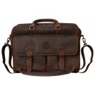 NCAA Colorado State Rams Sedona Canyon Leather Computer Briefcase by