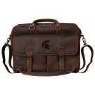 NCAA Michigan State Spartans Sedona Canyon Leather Computer Briefcase by