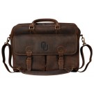 NCAA Oklahoma Sooners Sedona Canyon Leather Computer Briefcase by