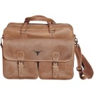 NCAA Texas Longhorns Sedona Canyon Leather Computer Briefcase by