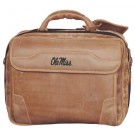 NCAA Mississippi (Ole Miss) Rebels Dakota Pines Leather Computer Briefcase by