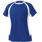 Women's Color Blocked Wicking Tee Shirt from Charles River Apparel by