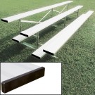 21' Stationary Aluminum Bleachers (3 Rows) by