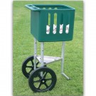 Adjustable Field Ball Cart with Large Volume Ball Hopper by