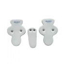 Youth Vinyl Dip Hip Pads with Snaps - Set of 3 by