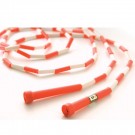 10' Red / White Segmented Skip Rope (Set of 20) by