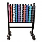 Neoprene Dumbbell Set with Rack by