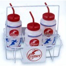 Cramer Wire Bottle Carrier - Holds 6 Quart Size Squeeze Bottles (Case of 8) by