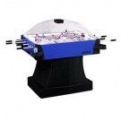 Signature Stick Hockey Game Table with Pedestal from Carrom Sports (Blue) by