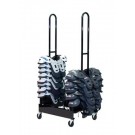 Two Stack Football Shoulder Pad Rack by