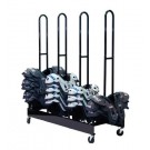 Four Stack Football Shoulder Pad Rack by