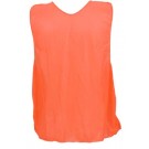 Adult Numbered Micro Mesh Team Practice Vests (Fluorescent Orange) - 1 Dozen by
