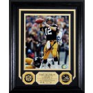 Terry Bradshaw Autographed Framed 8" x 10" Photograph and Medallion Set from The... by