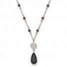 Jeff Gordon #24 Logo 18" Crystal Necklace by