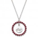 Dale Earnhardt Jr. Nation Spirit Crystal Logo Wreath Necklace by