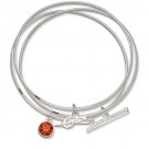 Dale Earnhardt Jr. "JR Nation" Triple Bangle Bracelet Set by