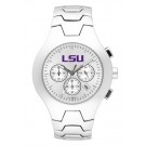 Louisiana State (LSU) Tigers NCAA Men's Hall of Fame Watch with Stainless Steel Bracelet by