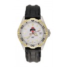 Ohio State Buckeyes Athletic "O" All Star Watch with Leather Band - Men's by