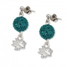 San Jose Sharks Ovation Crystal Earrings by