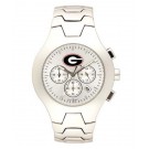 Georgia Bulldogs NCAA Men's Hall of Fame Watch with Stainless Steel Bracelet by