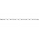 Michigan Wolverines "M" 1/4" 7 1/2" Bracelet - Sterling Silver Jewelry by