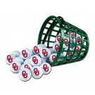 Oklahoma Sooners Golf Ball Bucket (36 Balls) by