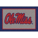 Mississippi (Ole Miss) Rebels 5' x 8' Team Door Mat by
