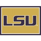 Louisiana State (LSU) Tigers 7' 8" x 10' 9" Team Spirit Area Rug by
