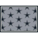 Dallas Cowboys 7' 8" x 10' 9" Team Repeat Area Rug (Gray) by