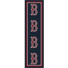 Boston Red Sox 2' 1" x 7' 8" Team Repeat Area Rug Runner by