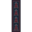 Los Angeles Angels of Anaheim 2' 1" x 7' 8" Team Repeat Area Rug Runner by