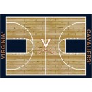 Virginia Cavaliers 7' 8" x 10' 9" Home Court Area Rug by