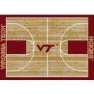 Virginia Tech Hokies 7' 8" x 10' 9" Home Court Area Rug by