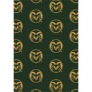 Colorado State Rams 7' 8" x 10' 9" Team Repeat Area Rug by