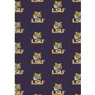 Louisiana State (LSU) Tigers 7' 8" x 10' 9" Team Repeat Area Rug by