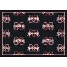 Mississippi State Bulldogs 7' 8" x 10' 9" Team Repeat Area Rug by