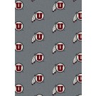 Utah Utes 7' 8" x 10' 9" Team Repeat Area Rug by