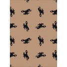 Wyoming Cowboys 7' 8" x 10' 9" Team Repeat Area Rug by