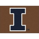 Illinois Fighting Illini 5' x 8' Team Door Mat by