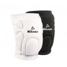 Competition Volleyball Knee Pads (Black) from Mikasa - 1 Pair by