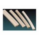 1" x 6" Ribbed Knit Fabric Gel Wide Tubing - Pack of 2 by