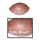 Otto Graham, Cleveland Browns Autographed Wilson Official NFL "Duke" Game Model... by